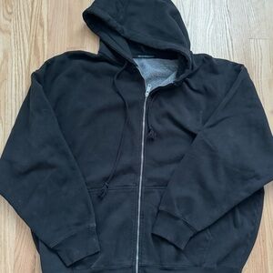 Brandy oversized zip up